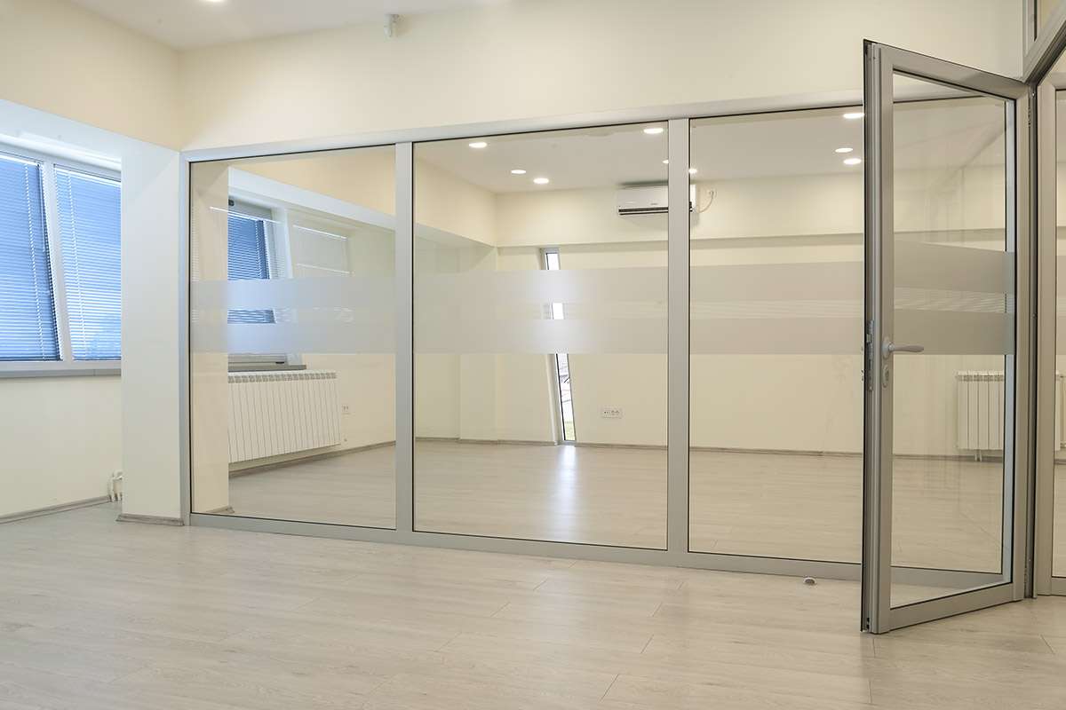 Aluminum-Framed Glass Walls