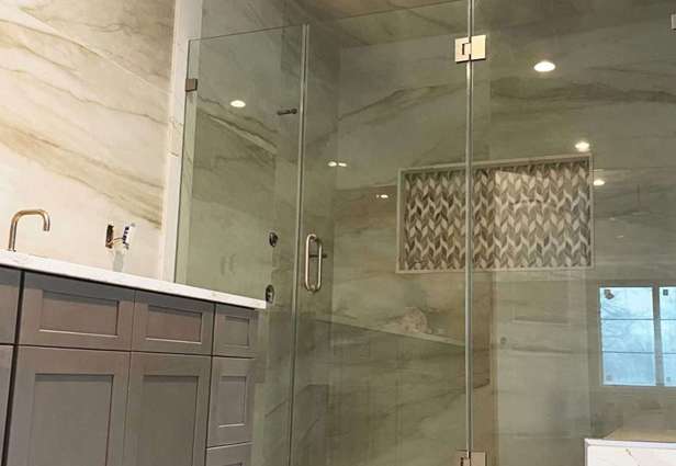 Inline Shower Door