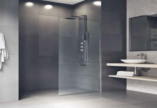 Fixed Panel Shower Door